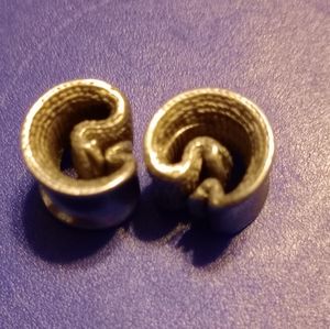 STAINLESS STEEL SNAKE TUNNELS 2G 6MM